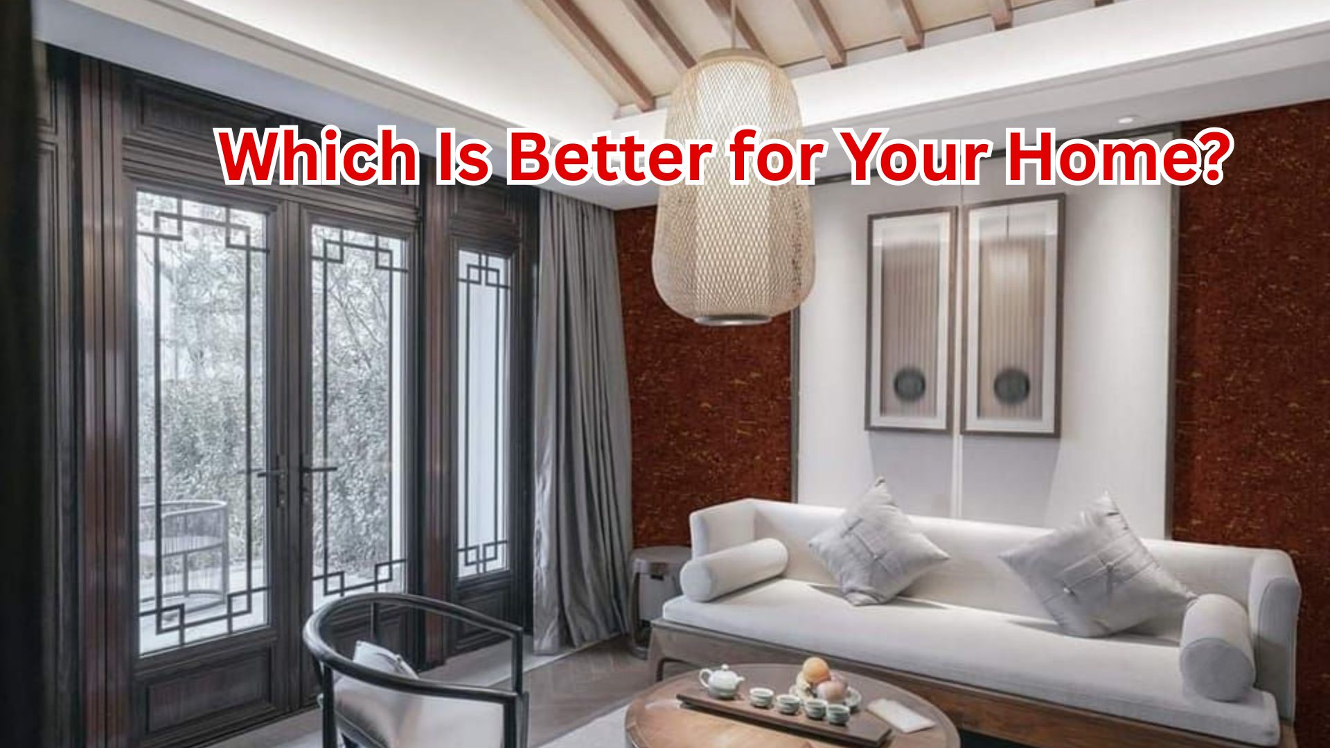 Living room wallpaper in Chennai